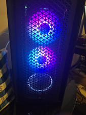 Custom/Whitebox RGB Gaming Tower PC Ryzen 5 7600 6-Core 16GB Win 11 Home picture