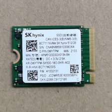 SK Hynix 512GB NVMe PCIe M2 2230 SSD BC711 HFM512GD3GX013N For Steam Deck picture