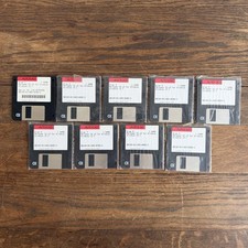 Autodesk AutoCAD Release 12 c3 Windows 3.1 3.5” Floppy Set 1-9 Vintage CAD picture