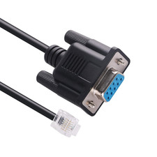 DB9 Serial Cable for Hirschmann Managed Switch, RS232 Serial to RJ11, V.24 Manag picture