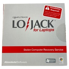 Lojack For Laptops, Stolen Computer Recovery Service( Computrace) Windows XP CD picture