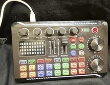 USB Live Sound Card Audio Mixer Interface Voice Changer Podcast Karaoke picture