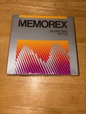 Memorex Flexible Disks 10: 5.25” 2S/2D Part #3203-5A21 New Old Stock picture