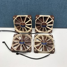 Lot of 4 Noctua NF-F12 PWM Premium Quiet PC Fan 4-Pin 120mm Brown picture