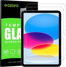 2-Pack Anti-Scratch Tempered Glass Screen Protectors for iPad 10th & 11th Gen picture