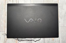 Sony VAIO SVS131 SVS1312R9EB SVS131C1EM LCD Back Cover Display Lid Black OEM picture