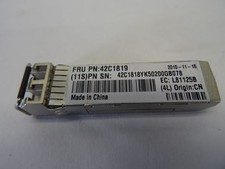 IBM 42C1819 BROCADE 10G 10GE SR 850NM SFP+ TRANSCEIVER picture