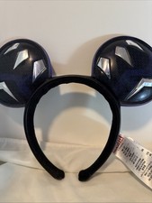 Disney Parks Black Panther Wakanda Forever Mickey Mouse Ear Headband picture