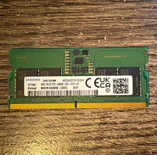 Samsung 8GB DDR5-4800 PC5-4800 262-Pin SO-DIMM Non-ECC RAM M425R1GB4BB0 picture