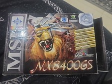 MSI NX8400GS-TD256E 256MB PCIe Graphics Card NVIDIA GeForce 8400 GS picture