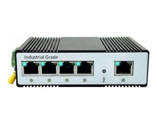 Industrial Unmanaged Ethernet Switches (2) - Rail Mount - 5 ports - One with SFP picture