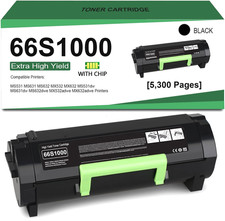 66S1000 Black Toner Cartridge for Lexmark MS631/MS632/MX632 Printers 5000-Page picture