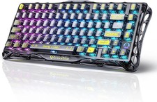GravaStar Mercury K1 Lite 75% Gaming Keyboard, 2.4GHz/BT/Wired Tri-Mode Wireless picture
