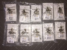  Lot of 10 22-0104 DataComm Electronics Inc. Color Rite Phone Plate White  picture