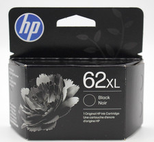 Genuine HP 62XL Black Ink Cartridge High Yield (C2P05AN) - EXP 2027 picture