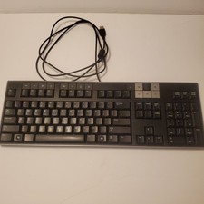 Dell Y-U0003-DEL5 Wired USB Multimedia Keyboard Black 2 USB Hub Port QWERTY picture