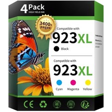 INK4U 923XL Ink Cartridges (Black, Cyan, Magenta, Yellow) picture
