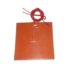 Silicone heating pad heater 200mmx200mm /120X120MM for 3d printer part heat bed picture