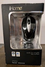 iHome 3-button Laser Mouse for Right And Left Hand Use #IH-M120LB (Damaged Box) picture