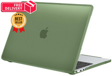 BlueSwan Anti-Cracking Case Pro 13-inch (2022-2016), Frosted Midnight Green picture