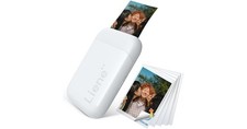 Liene ZPP110W#WW2 Pearl K100 2x3 Instant Zink Photo Printer with 50 Sheets White picture