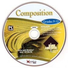 High Achiever Composition (Grades 9-12) CD-ROM for Win - NEW CD in SLEEVE picture
