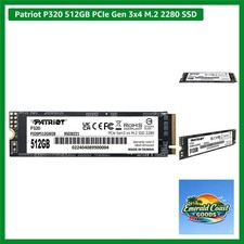 Patriot P320 512GB PCIe Gen 3x4 M.2 2280 SSD picture