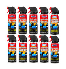 Homebright Electronics Duster 10 oz 10-Pack Compressed Gas Dust Remover picture