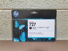 HP 727 Photo Black 130ml B3P23A DesignJet   Sealed box   Exp Mar 2023 picture