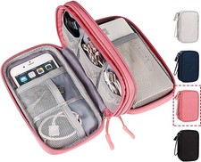 Electronic Organizer Travel USB Cable Accessories Bag/Case,Waterproof for Pow... picture