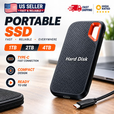 1/2/4/6/8TB Portable External SSD Hard Drive – USB 3.1 High-Speed Storage Drive picture