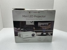 Portable Mini LED Projector With Remote & AC/DC Adapter (USB/HDMI/AV/AUX) picture