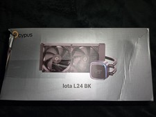Ocypus Iota L24 240MM AIO Liquid CPU Cooler with Digital Display - Black picture