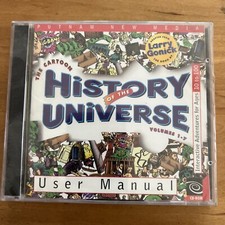 NEW The Cartoon History Of The Universe User Manual by Larry Gonick (CDROM) OOP picture