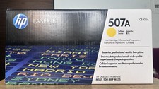 Genuine HP 507A CE402A Yellow Toner Cartridge New Sealed LaserJet M551 M575 picture