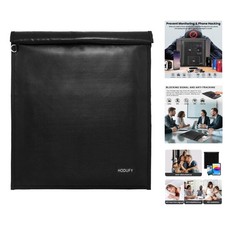 Extra Large Faraday Bag for Laptops 20x15 Inches - Fireproof and Water-Resistant picture