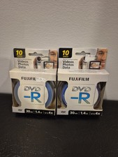 (X20) FUJIFILM DVD-R DISCS Recorder Camcorder 1.4 GB 30 Min 4x (2 Pack Of 10) picture