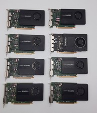 *LOT OF 8* NVIDIA Quadro GDDR5 GPUs | Mixed Models | Tested | See Description picture