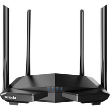 Tenda AC1200 Smart WiFi Router, High Speed Dual Band AC1200, Black-AC6 picture