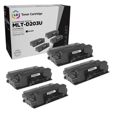 LD 4PK MLT-D203U Ultra High Yield Black Toner for Samsung SL-M4070FR SL-M4020ND picture