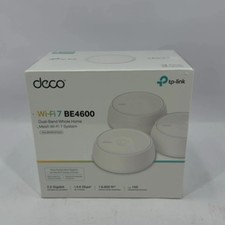 New TP-Link Deco BE4600 Dual-Band Whole Home Mesh Wi-Fi 7 System picture