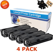 4 PK TONER CARTRIDGE FOR SAMSUNG MLT-D104S ML1660 ML1661 ML1665 ML1666 ML1670 picture
