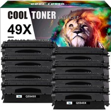 8PK High Yield Q5949X Toner Compatible With HP 49X LaserJet 1320NW 1320TN 1320N picture
