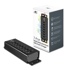Vantec  7-Port Dedicated Aluminum USB Smart Charger  picture