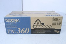 GENUINE - BROTHER TN-360 BLACK TONER CARTRIDGE - SEALED BOX TN360         T7-B1 picture