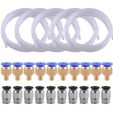 Teflon Tube PTFE Tubing Fittings Connector for 3D Printer 1.75mm picture