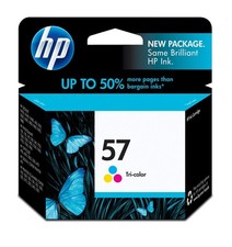 HP 57 Tri-Color Ink Cartridge C6657AN#140 for HP Printer 500 Pages picture