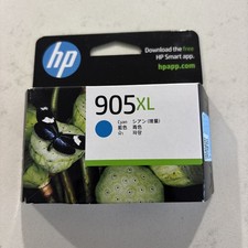 Genuine HP 905XL High Yield Cyan Original Ink Cartridge *Exp Nov 2025* picture