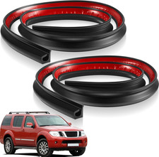 2 Pcs Car Wire Hider Cable Cover 6.56 Ft Adhesive Wire Management Strip Black picture