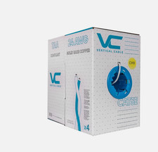 USED Vertical Cable Cat5e, 350 MHz, UTP, 24AWG,  Approximately 875 FT picture